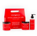 SYLVECO zimný Telový SET s vôňou čerešne a škorice Peeling Butter Gel