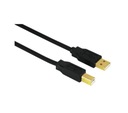 USB 2.0 A/B kábel tlačiarne 3m. Obrazovka HAMA Gold