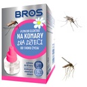 BROS TEKUTINÁ NÁHRADA PRE ELEKTRO KOMÁRY BEZPEČNÁ PRE DETI NA 60 NOCÍ 40 ml