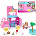 Barbie camper mini bábika Chelsea + doplnky zvieratká HNH90 ZA5091