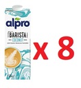 8x Alpro Coconut Drink Barista 1l barmanské mlieko