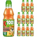 Kubuś 100% jablková mrkva broskyňová šťava 12x300ml