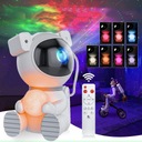 ASTRONAUT PROJEKTOR NOČNÁ LAMPA, USB GALAXY PROJEKTOR DARČEKY PRE DETI