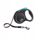 FLEXI Leash Black Design L páska 5m 50kg