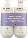 GOLDWELL JUST SMOOTH SHAMPOO 1000ml + CONDITIONER 1000ml SADA