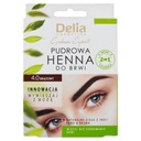 DELIA Expert Henna v prášku na obočie 4,0 hnedá 4 g