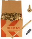 TORX tesárske skrutky Klimas Tapered KMWHT 8x340 50 ks + BIT