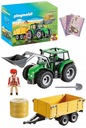 PLAYMOBIL COUNTRY 9317 VEĽKÝ TRAKTOR S PRÍV