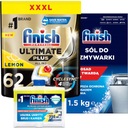 Finish Ultimate Plus 62 Čistič citrónovej soli 1,5 kg