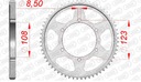 Zadné ozubené koleso AFAM APRILIA RS4 RS 4 Tuono 125