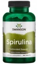 Swanson Spirulina 500 mg 180 tabliet. Čistenie od rias