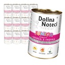 DOLINA NOTECI PREMIUM JUNIOR MOKRÉ KRMIVO PRE PSA MORČACIE SRDCE 12x400g