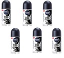 NIVEA MEN Black White antiperspirant 6 ks.