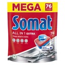 Somat All In One Extra tablety do umývačky riadu 76 ks.