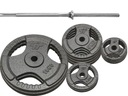 SET 60KG LIATINA HMOTNOST 29MM + KRK 180CM