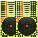 25 ks papiera na cvičenie Sticky Targets