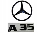 Mercedes Emblems A35 Black flash AMG w177