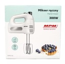 Ručný mixér MPM BMR-04 300 W biely