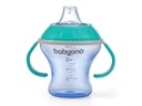 BABYONO STRIEBORNÝ HRNČEK S MÄKKÝM VÝPUSTNÍM 180 ML