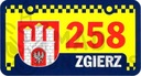 MAGNET Zgierz SIDE NUMBER pre taxíky