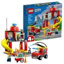 LEGO City Hasičská stanica a hasičské auto (60375)