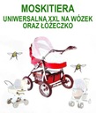 XXL moskytiéra univerzálna na VOZÍK DO POSTELI