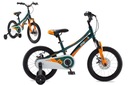 Detský bicykel 16' ROYAL BABY EXPLORER 16 zelený