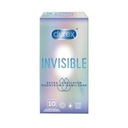 DUREX INVISIBLE EXTRA MOISTURIZED kondómy 10 ks