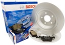 BOSCH DISK + DESTIČKY ZADNÉ FORD MONDEO V MK5 302MM