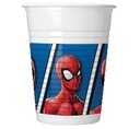 PLASTOVÉ POHÁRKY SPIDERMAN MARVEL 200ML 8 KS