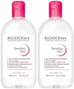 BIODERMA SENSIBIO H2O micelárny fluid 2x500ml