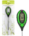 Acid Meter, PÔDNY PH METER, ELEKTRONICKÝ TESTER PODKLADU 4V1 BIO-GARDEN