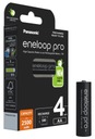 4x BATÉRIA PANASONIC ENELOOP PRO AA R6 2500 mAh