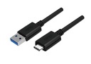 Kábel Unitek USB TYPE-C TO USB 3.0; 1 m; Y-C474BK