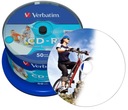 50x CD-R VERBATIM INNKJET TLAČ