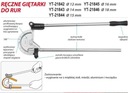 Ohýbačka rúr 12mm YT-21842 YATO