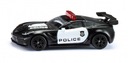 Siku Super Chevrolet Corvette Zr1 Police 15 1545