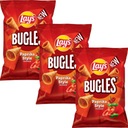 Lay's Lays Bugles Pepper Crisps Snacks 3x110g