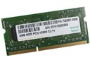 Pamäť RAM 4 GB DDR3 SO-DIMM 1600 MHz 12800S APACER