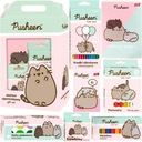 PUSHEEN DARČEKOVÁ SÚPRAVA ŠKOLSKÉ LAYET pastelky fixky FARBY MAČ.