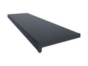 PVC vnútorný parapet 25x150 antracit