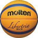 6 Basketbal Molten žltá B33T5000 FIBA ​​​​outdo