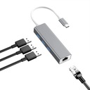 ADAPTÉROVÝ HUB SIEŤOVÁ KARTA USB-C GIGABIT - RJ45