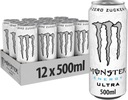 MONSTER ENERGY DRINK Ultra ZERO Drink 500ml x 12