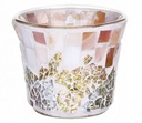 Votívny držiak Yankee Candle Gold Pearl Mosaic