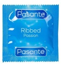 PASANTE RIBBED CONDOMS Sada 50 stužiek