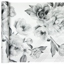 Tapeta Grey Roses s trblietkami + grafika