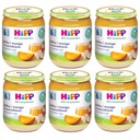 HiPP BIO Jablká a mango s tvarohom po 6m. 6 x 160 g