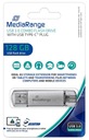 PENDRIVE DISK 2V1 MEDIARANGE 128GB USB 3.0 USB-C