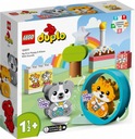 DUPLO bloky 10977 Moje prvé šteniatko a mačiatko so zvukmi